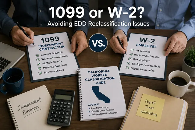 1099 Contractor vs. W-2 Employee: How to Classify Workers Correctly and Avoid IRS Audits 1099 vs w2 worker classification